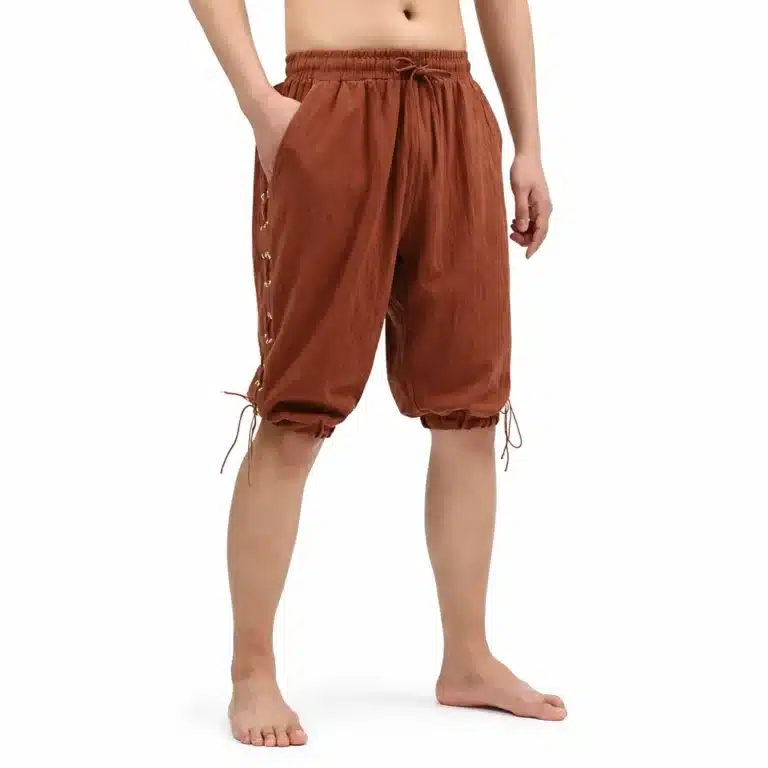 Pantalon lacets pirate homme