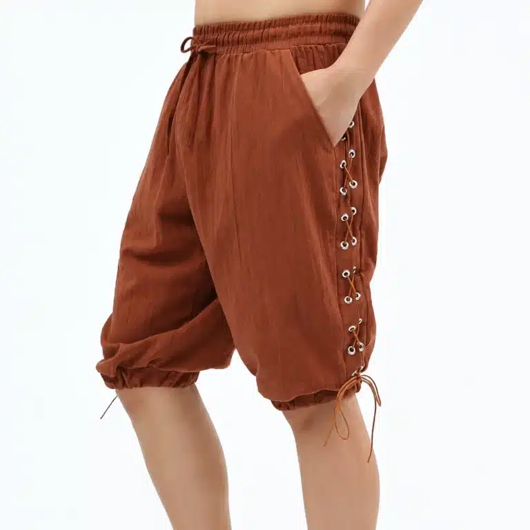 Pantalon lacets pirate homme