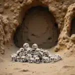 Petites têtes de mort décoratives