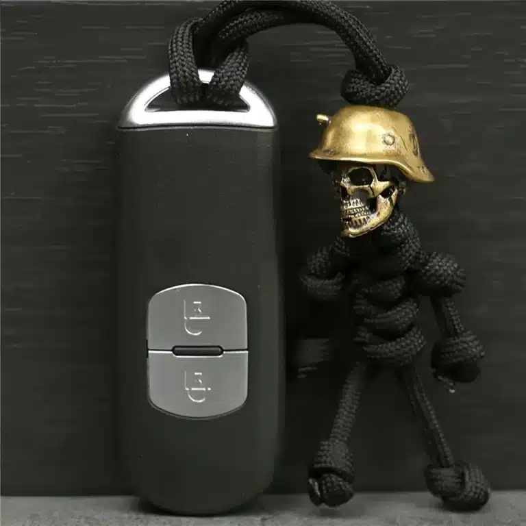 Porte-clé paracorde tête de mort