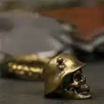Porte-clé paracorde tête de mort
