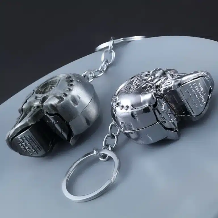Porte clé tête style terminator