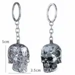 Porte clé tête style terminator