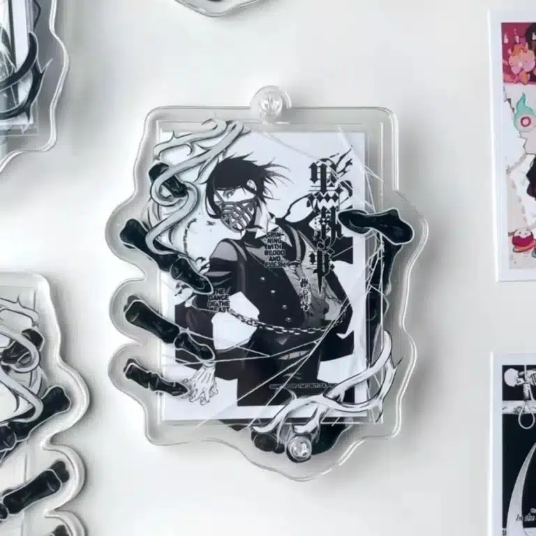 Porte photocard mains de squelette