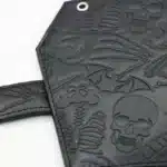 Portefeuille cercueil tête de mort noçir