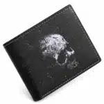 Portefeuille tête de mort vintage noir - Noir China Mainland