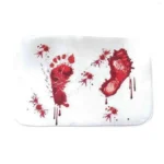 Tapis de bain sang - 40 × 60 cm