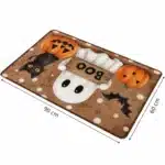Tapis d’entrée Halloween citrouille