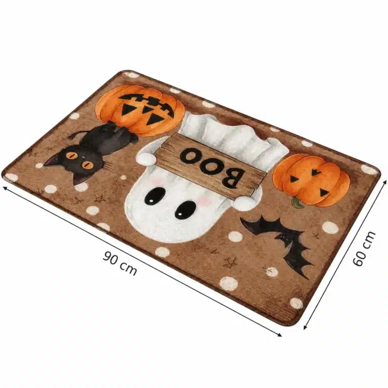Tapis d’entrée Halloween citrouille