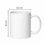 Tasse squelette humour