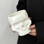 Tasse tête de mort céramique
