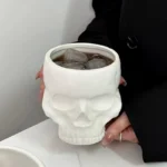 Tasse tête de mort céramique
