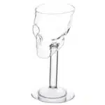 Verre à pied tête de mort